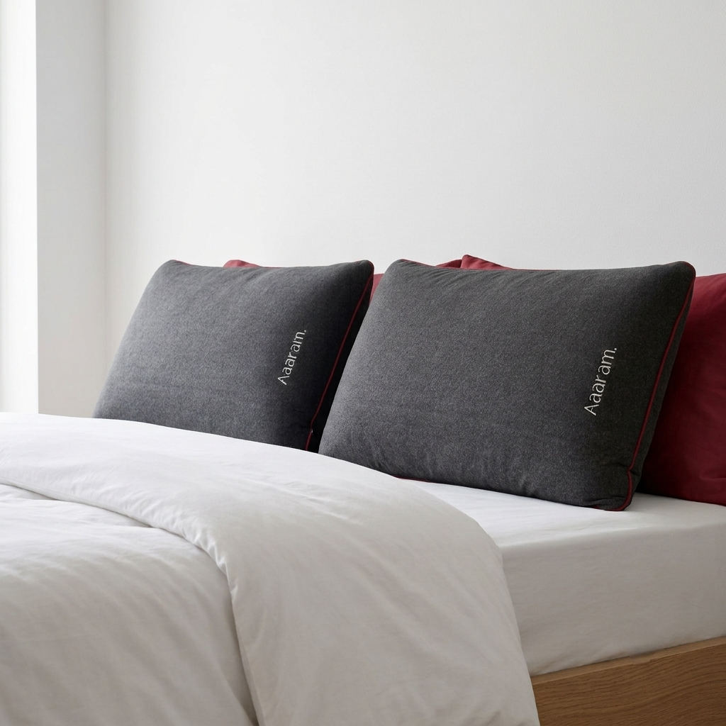 Aaaram SlimCool Memory Foam Pillow (Pack of 1)