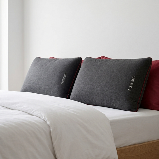 Aaaram SlimCool Memory Foam Pillow (Pack of 1)