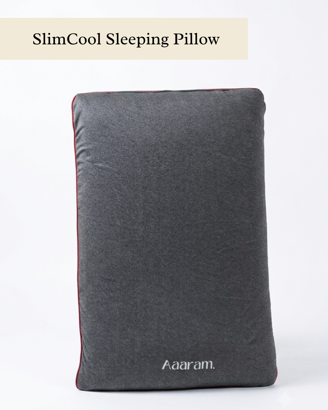 Aaaram SlimCool Memory Foam Pillow (Pack of 1)