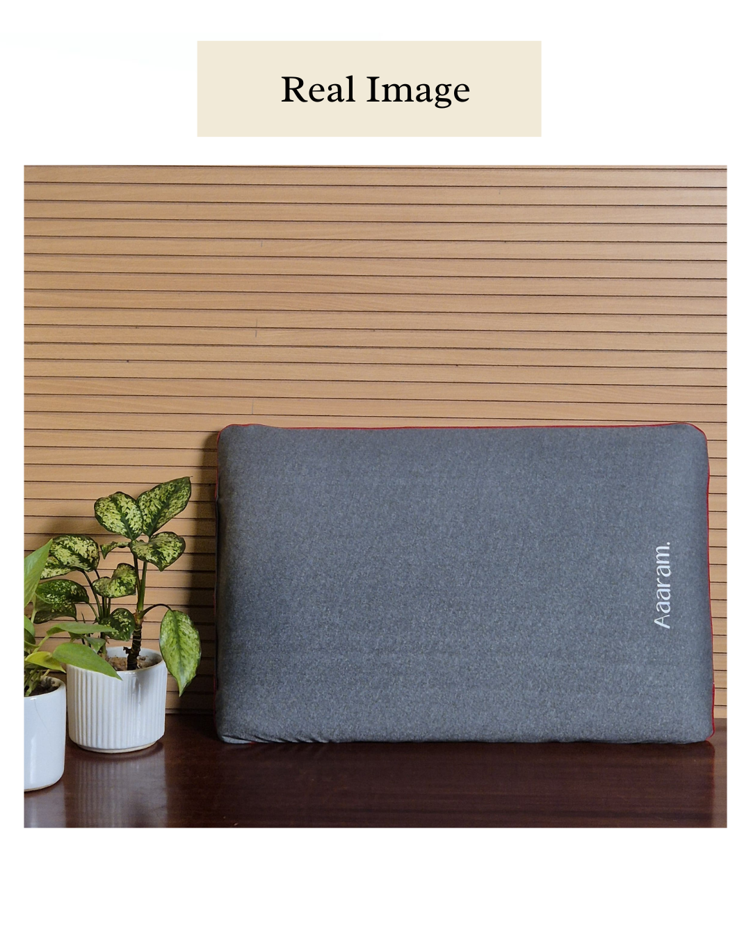 Aaaram SlimCool Memory Foam Pillow (Pack of 1)